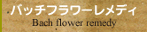 �o�b�`�t�����[�����f�B Bach flower remedy